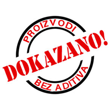 Proizvodi bez aditiva – dokazano